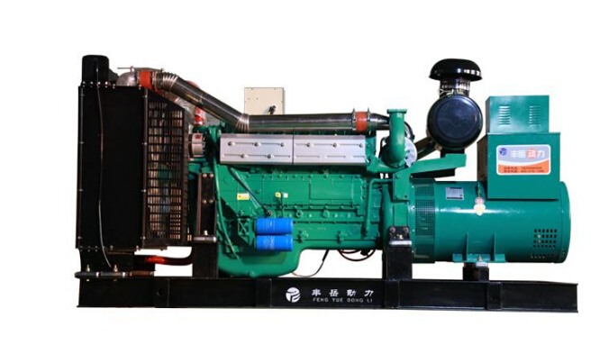 准格尔上柴500kw大型柴油发电机组